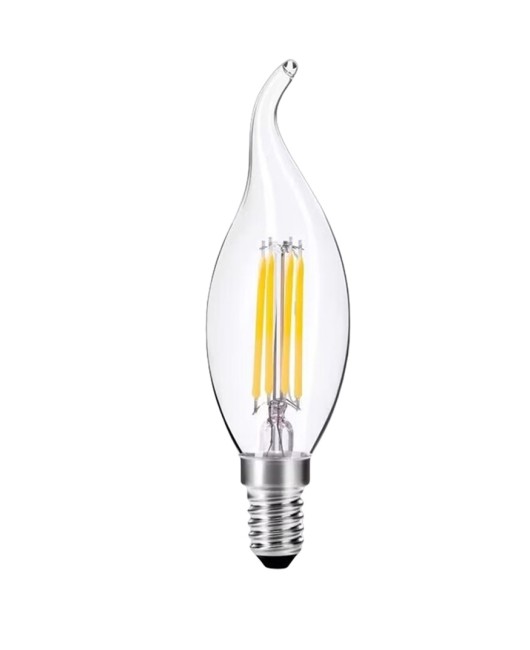 3v5v12v24v low-voltage LED bulb E27 bulb E14 dimming DC warm light imitation tungsten wire st64 light source