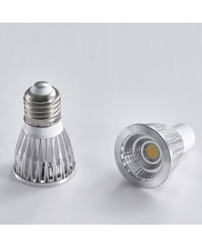 GU10 GU5.3 E27E14 COB LED spotlight cup 3W 5W 7W 9W car aluminum lamp cup spotlight light source