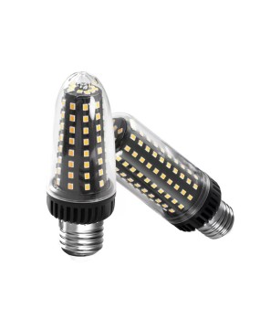 E27 thread l black corn light retro black style full spectrum LED corn light 20w30we14 small screw mouth