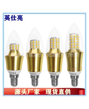 E14/E27 soft light strip with pointed bulb and tail bulb, 5W, 7W, 9W, 12W light bulb, candle bulb, tricolor constant current