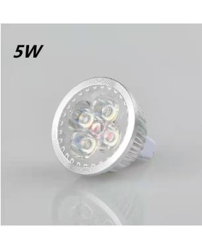 MR16 12V lamp cup constant current wide voltage lamp cup high-power LED spotlight 3w 4w 5w car aluminum lamp cup pin