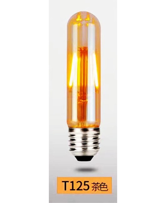 Edison LED bulb E27 screw retro long tube imitation tungsten filament lamp creative bulb T125 T225 T300