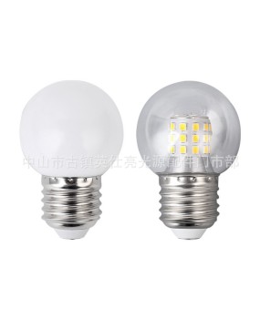 Postmodern LED bulb G45 bulb tri color dimming E27 screw 5W7W9W magic bean pendant light source
