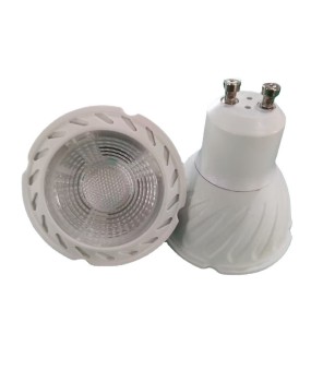 LED7w spotlight cup replacement halogen lamp cup plastic wrapped aluminum lamp cup GU10 pin MR16 lamp cup light source