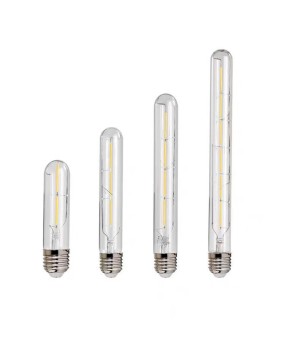 Edison LED bulb E27 screw retro long tube imitation tungsten filament lamp creative bulb T125 T225 T300