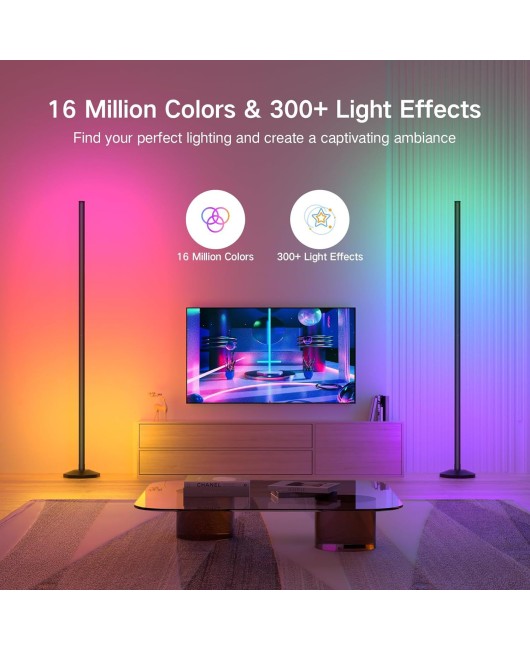 Modern simple circular base cross-border e-commerce factory direct sales corner light plug and play bright and colorful falling