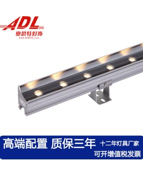 Manufacturer wholesale LED wall washer RGB outdoor lighting fixtures curtain wall lights linear wall washer 24W36W wall washer