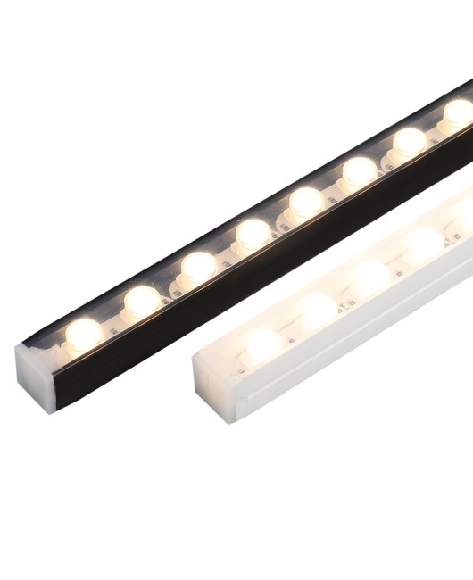 Outdoor waterproof wall washing lamp silicone flexible linear lamp IP65 low voltage 24V soft lamp strip background wall washing lamp strip