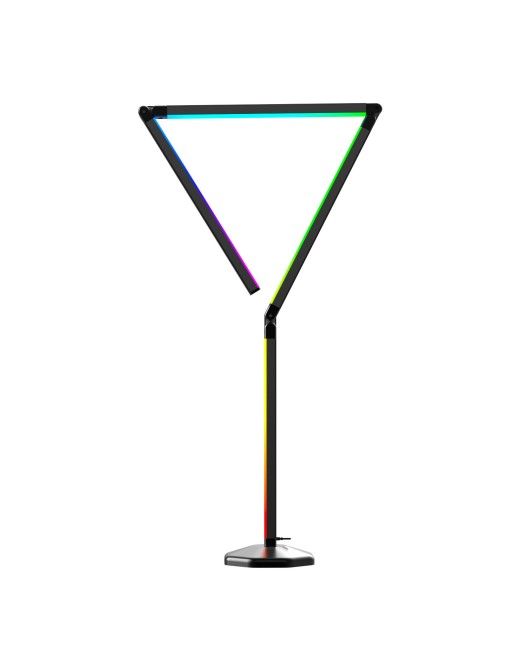 Colorful+Lighting Voice Controlled Rhythm Lamp Floor Lamp Folding Corner Lamp Source Factory Direct Sales Wholesale