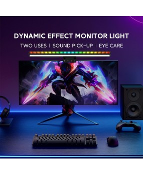 Screen lights, colorful RGB display, hanging screen lights, computer screen hanging lights, desk lamps, eye protection, intelligent LED fill lights