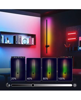 New DIY Wall Light RGBIC Colorful CCT Illumination Graffiti WIFI Bluetooth Gaming Atmosphere Light Wall Atmosphere