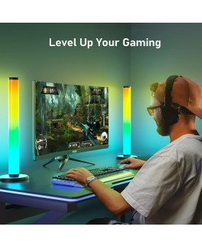 360 degree luminous bedside ambient light rhythm light bedroom light table light e-sports atmosphere light sound and light linkage