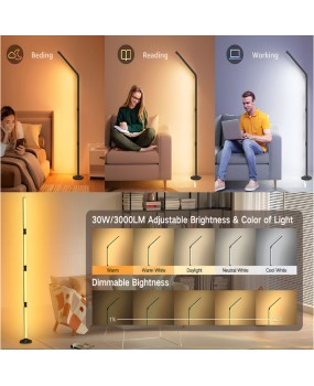New DIY Floor Lamp Wall Lamp RGBICWW Colorful Wall Graffiti WIFI Shaped Desktop Lamp Esports Atmosphere Lamp