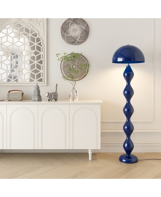 Middle ancient style mushroom floor lamp Nordic minimalist cream style living room sofa side exhibition hall designer decoration lighting fixture