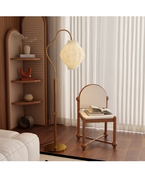 French Nanyang retro style floor lamp, living room sofa, fishing lamp, atmosphere lamp, high-end American vintage internet red light