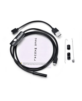7mm endoscope camera flexible IP67 waterproof micro USB industrial endoscope camera computer Android phone