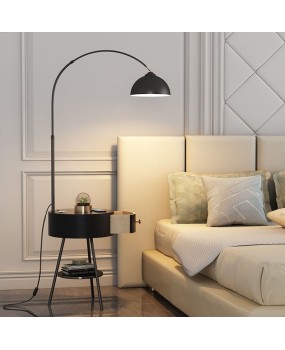 Fishing lamp, floor lamp, living room light luxury sofa, bedroom bedside table, shelf, coffee table, integrated upright desk lamp