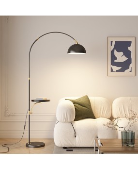 Fishing lamp, floor lamp, living room sofa, Nordic minimalist, light luxury mahjong playing lamp, bedroom bedside standing table lamp