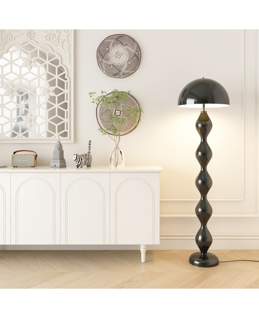 Middle ancient style mushroom floor lamp Nordic minimalist cream style living room sofa side exhibition hall designer decoration lighting fixture