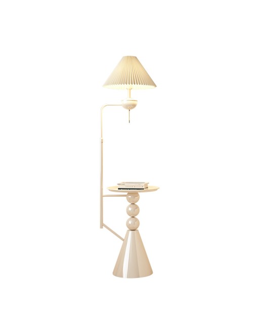 Cream style floor lamp, living room sofa, shelf decoration, atmosphere lamp, bedroom high-end feeling, bedside lamp