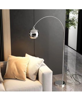 Italian luxury fishing floor lamp, Nordic living room simple and modern design, bedroom sofa side vertical lamp