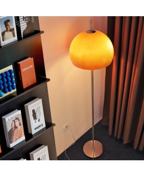 Mushroom floor lamp, bedroom bedside lamp, Bauhaus vintage ins, girls' living room vintage glass, internet famous floor lamp