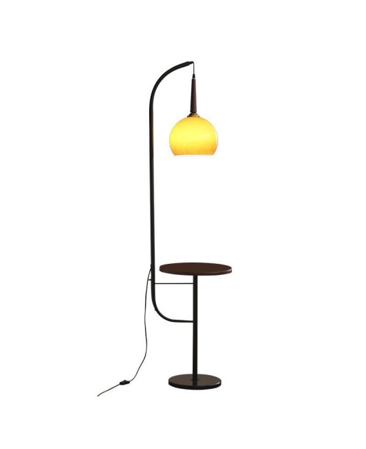 French vintage floor lamp, living room, bedroom, sofa, coffee table, retro wabi sabi style, creative upright desk lamp