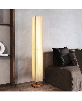 Japanese style quiet wind Chinese style floor lamp sitting room minimalist Zen style American retro luxury bedroom study vertical table lamp