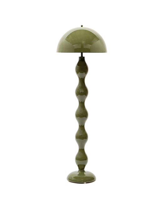 Middle ancient style mushroom floor lamp Nordic minimalist cream style living room sofa side exhibition hall designer decoration lighting fixture