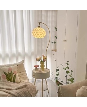 Cream style bedroom storage floor lamp bedside table lamp integrated desk lamp living room sofa next to a few corners atmosphere standing lamp