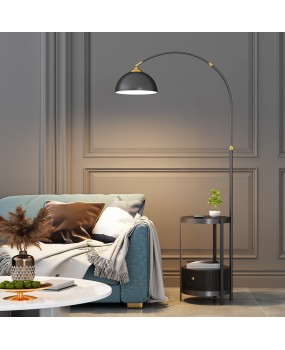 Fishing lamp, floor lamp, living room light luxury, Nordic creative sofa lamp, internet famous bedroom shelf, coffee table, upright desk lamp