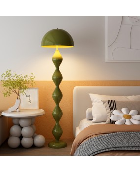 Middle ancient style mushroom floor lamp Nordic minimalist cream style living room sofa side exhibition hall designer decoration lighting fixture