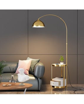 Fishing lamp, floor lamp, living room light luxury, Nordic creative sofa lamp, internet famous bedroom shelf, coffee table, upright desk lamp