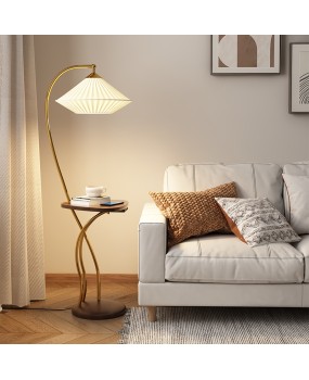 Medieval living room floor lamp, simple modern bedroom headboard, Japanese American style full light luxury coffee table, retro lighting fixtures