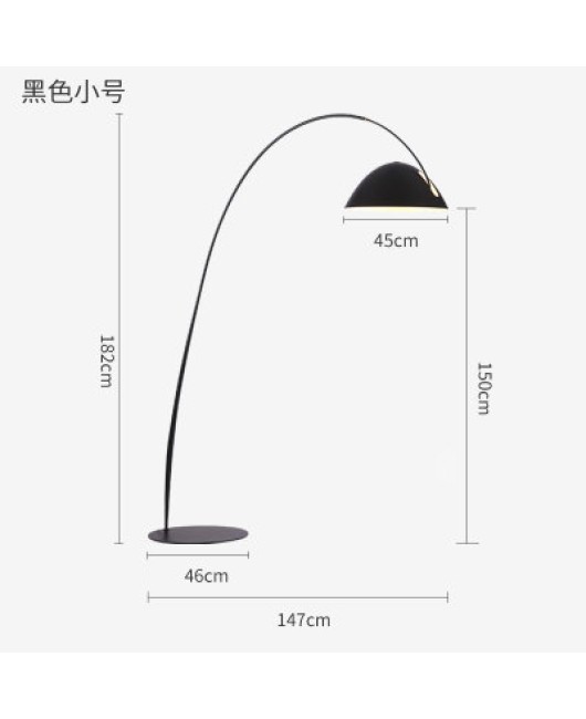 Minimalist, modern, creative fishing, living room, floor lamp, art designer, bedroom, sales department, model room, floor lamp