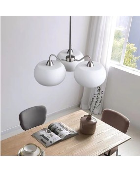 Nordic modern minimalist Bauhaus chandelier living room dining room bedroom creative vintage lighting fixtures