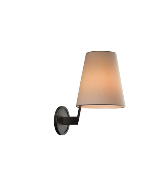 American retro, light luxury, new Chinese style all copper fabric living room, bathroom, bedroom, bedside, simple, creative, personalized wall lamp