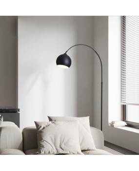 Italian light luxury floor lamp design sense without main light living room modern Nordic fishing light minimalist sofa upright light
