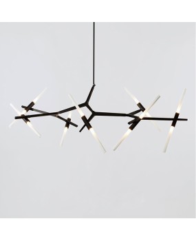 Nordic Postmodern Chandelier Acrylic Restaurant Living Room Light Simple Fashion Designer Personalized Creative Branch Chandelier