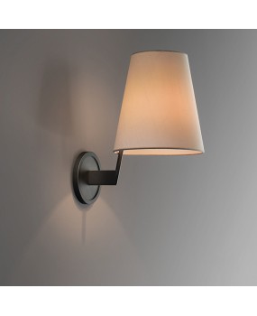 American retro, light luxury, new Chinese style all copper fabric living room, bathroom, bedroom, bedside, simple, creative, personalized wall lamp