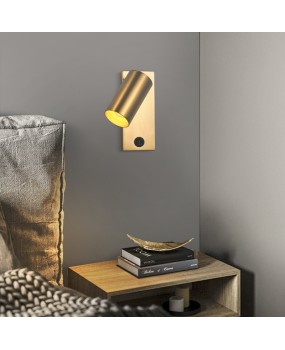 Cross border hot selling LED Nordic room bedroom bedside lamp living room TV background wall modern minimalist creative wall lamp