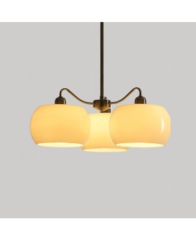 Nordic modern minimalist Bauhaus chandelier living room dining room bedroom creative vintage lighting fixtures