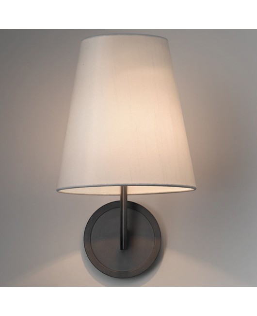 American retro, light luxury, new Chinese style all copper fabric living room, bathroom, bedroom, bedside, simple, creative, personalized wall lamp