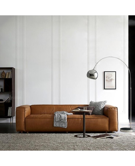 Italian light luxury floor lamp design sense without main light living room modern Nordic fishing light minimalist sofa upright light