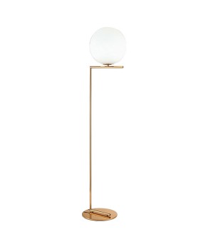 Manufacturer promotion for minimalist Nordic post-modern floor lamps in living rooms, glass spherical bedroom and study floor lamps