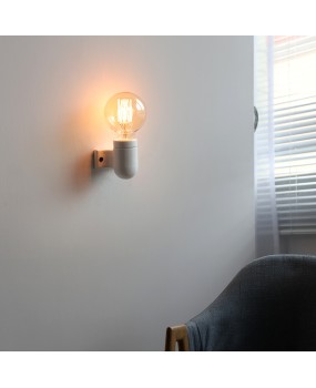 Ceramic retro wall lamp Japanese balcony Nordic designer style Nordic simple background wall shop window decoration lamp