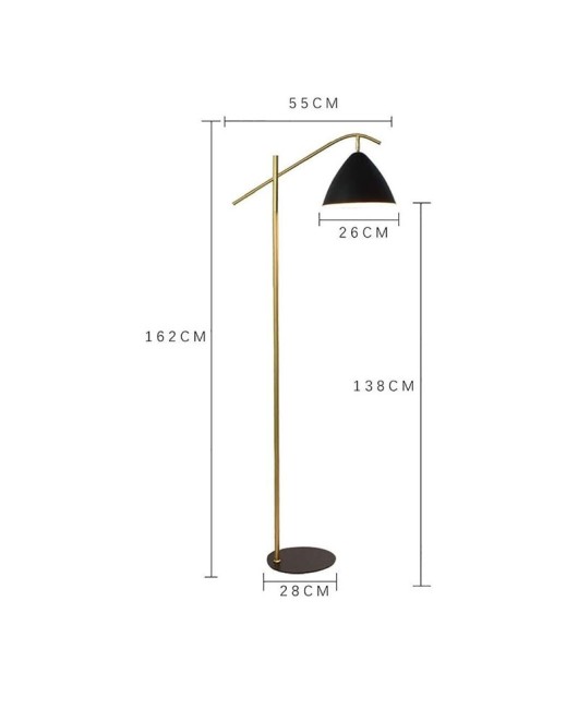 Manufacturer promotion for minimalist Nordic post-modern floor lamps in living rooms, glass spherical bedroom and study floor lamps