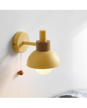 Factory direct sales lights, living room entrance hallway lights, Nordic minimalist modern bedroom headboard macaron flashlight wall lights