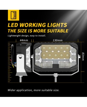 5 '' lnch inch driving light, car LED work light, mixed light strip DRL daytime running light, off-road vehicle spotlight