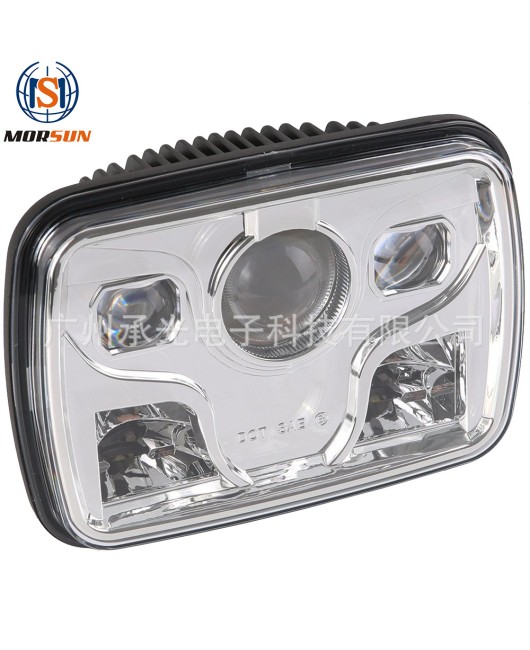 Suitable for JEEP Jeep Wrangler 7-inch front headlights 5x7 square lights off-road truck LED headlights